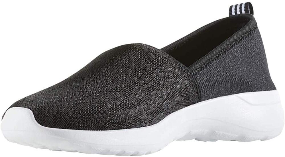 ADIDAS W CF LITE RACER SO BLACK/WHITE RUNNING SHOES 7